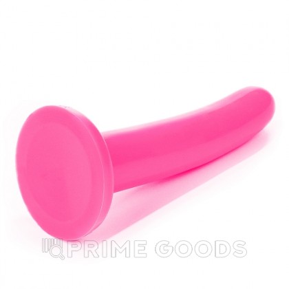 Силиконовый фаллоимитатор Lovetoy (12,5×3 см) розовый от sex shop primegoods фото 4