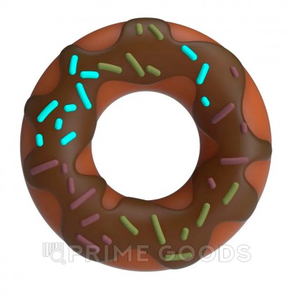 Эрекционное кольцо Super donut Choco от sex shop primegoods