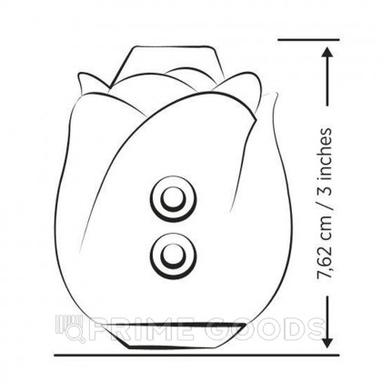 Бесконтактный клиторальный стимулятор Romp Suction Rose от sex shop primegoods фото 5