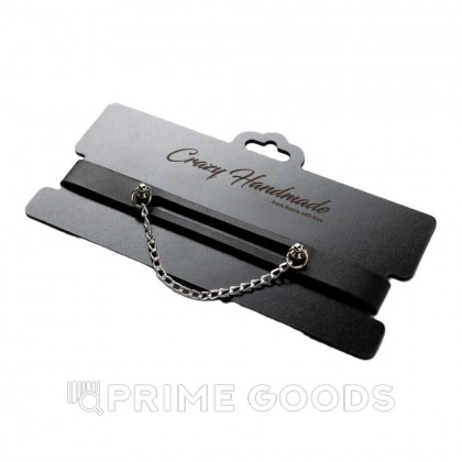 Чокер с вырезом и с цепочкой Crazy Handmade от sex shop primegoods