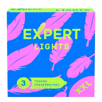 Презервативы EXPERT Light XXL, ультратонкие, увеличенного размера, 3 шт от sex shop primegoods