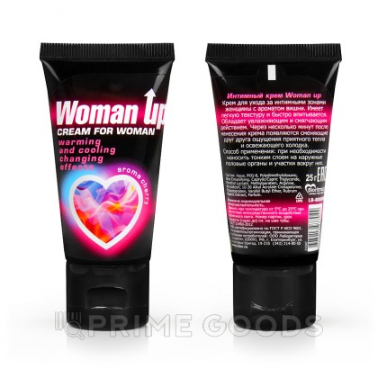 Крем WOMAN UP для женщин, возбуждающий, 25 г от sex shop primegoods фото 5