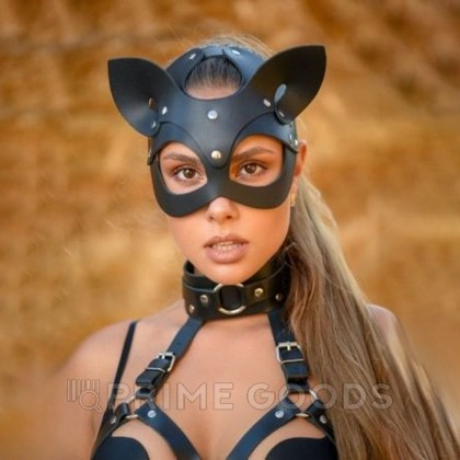Маска Кошка Lady's Arsenal Black от sex shop primegoods фото 2