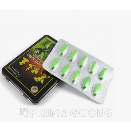 Мужской возбудитель Black Ant King (Король черных муравьев - 10 таб.) от sex shop primegoods фото 2