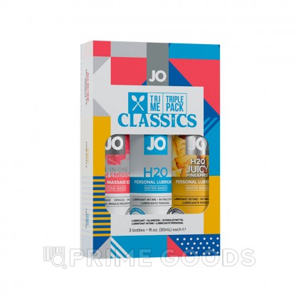 Подарочный набор гелей/ Tri-Me Triple Pack - Classics, 3 х 30 мл от sex shop primegoods фото 2