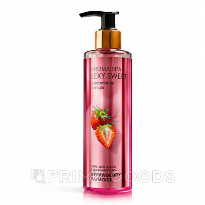 Гель для душа с феромонами Strawberry Paradise 200 мл от sex shop primegoods