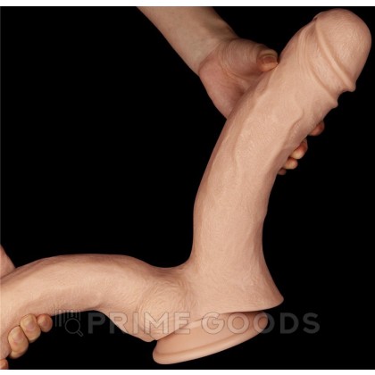 Двойной фаллоимитатор Lovetoy (30–33×5,5–6,8 см) на присоске от sex shop primegoods фото 9