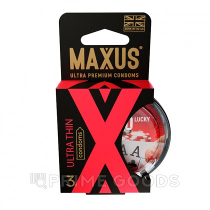 Презервативы MAXUS X-Edition AIR Ultra thin, ультратонкие, 3 шт от sex shop primegoods