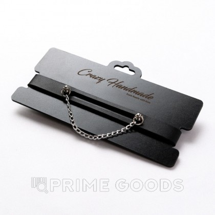 Чокер с вырезом и с цепочкой Crazy Handmade от sex shop primegoods