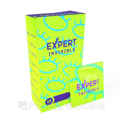 Презервативы EXPERT INVISIBLE № 12+3 (особо тонкие), 12+3 шт. от sex shop primegoods фото 6