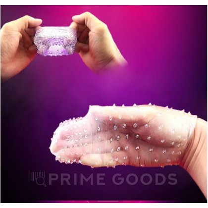 Насадка на пенис массажная с усиками прозрачная Оки Чпоки  от sex shop primegoods фото 5
