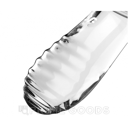 Стеклянный фаллоимитатор Satisfyer Double Crystal (20×5,5 см) прозрачный от sex shop primegoods фото 11