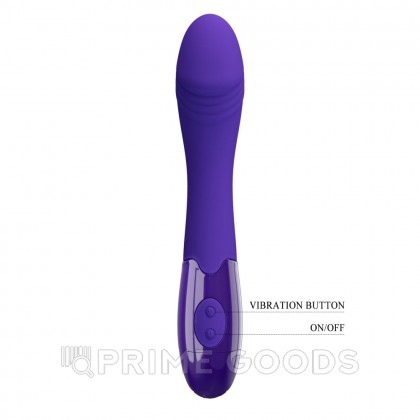 Вибратор Elemental-Youth, 19,3 см, синий от sex shop primegoods фото 2