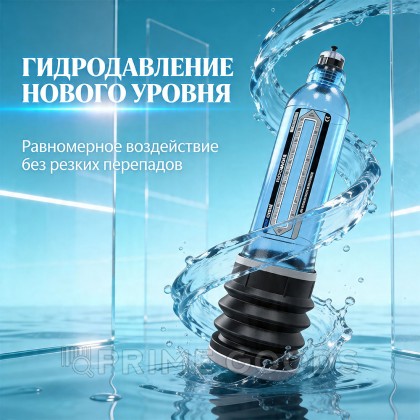 Гидропомпа Bathmate Hydromax8 aqua, синяя от sex shop primegoods фото 3