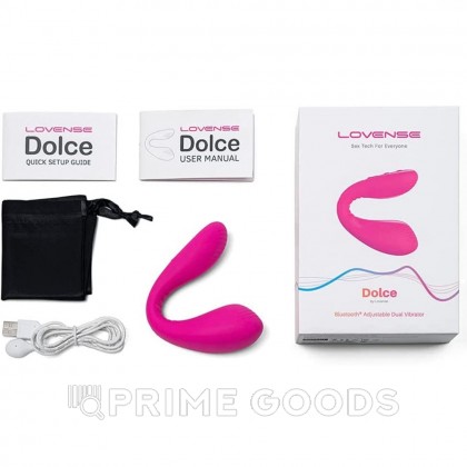 Двойной смарт-вибратор Lovense Dolce (ранее Quake) от sex shop primegoods фото 10
