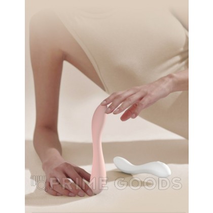 Вибратор для точки G с подогревом Alice от Drywell от sex shop primegoods фото 5