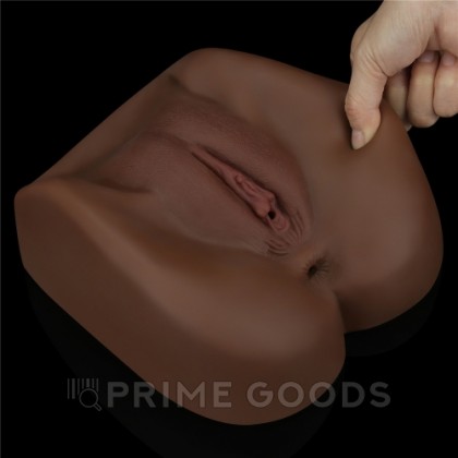 Двойной мастурбатор Streetgirl's Black № 1 (вагина+анус) от sex shop primegoods фото 5