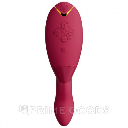 Бесконтактный клиторальный стимулятор Womanizer Duo 2, бордовый от sex shop primegoods фото 4