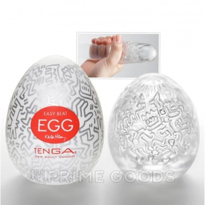 TENGA&Keith Haring Egg Мастурбатор яйцо Party от sex shop primegoods фото 5