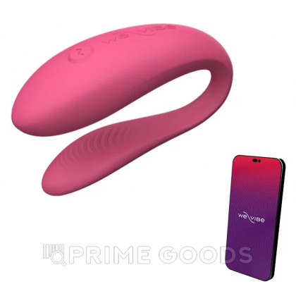 Вибромассажер для пар We-Vibe Sync Lite Pink от sex shop primegoods фото 3