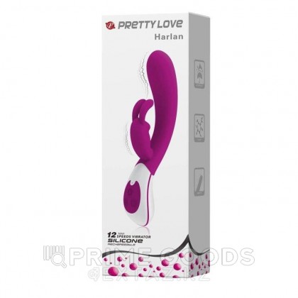 Вибратор-кролик Harlan от sex shop primegoods фото 2