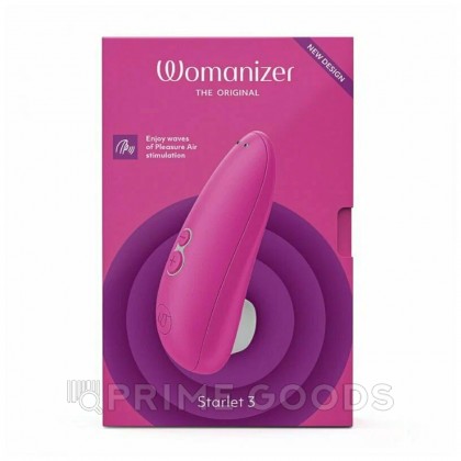 Бесконтактный клиторальный стимулятор W-Starlet 3, розовый от sex shop primegoods фото 7