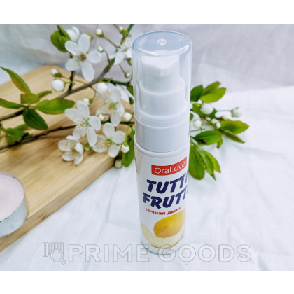 Гель TUTTI-FRUTTI, сочная дыня, 30 г от sex shop primegoods фото 2