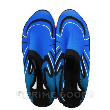 Аквашузы Black&white stripes синие (39) от sex shop primegoods