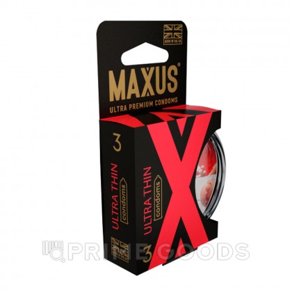 Презервативы MAXUS X-Edition AIR Ultra thin, ультратонкие, 3 шт от sex shop primegoods фото 3