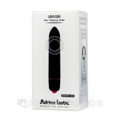 Вибропуля Univibe черная от Adrien lastic от sex shop primegoods фото 6