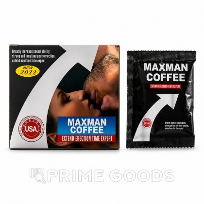 Возбуждающий кофе для мужчин Maxman coffee (1 шт.) от sex shop primegoods