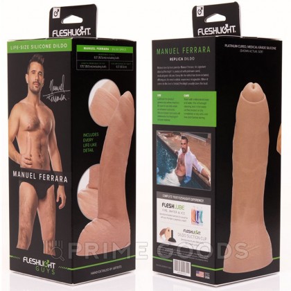 Фаллоимитатор Fleshlight Guys Manuel Ferrara (20×5,1 см) от sex shop primegoods фото 7