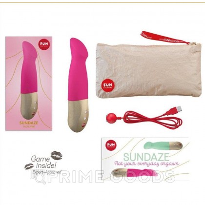 Пульсатор-вибратор SUNDAZE от Fun Factory (фуксия) от sex shop primegoods фото 6