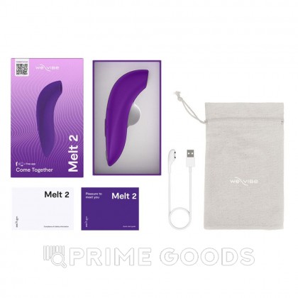 Бесконтактный клиторальный стимулятор We-Vibe Melt 2 фиолетовый от sex shop primegoods фото 11
