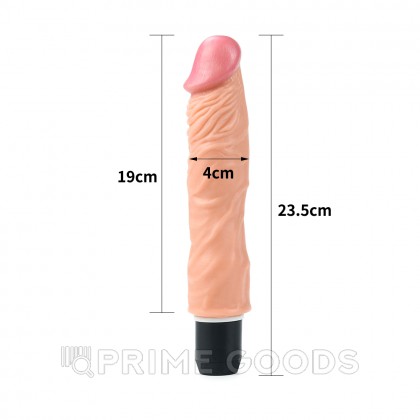 Вибратор реалистик гнущийся, 23,5 х 3,6 см от sex shop primegoods фото 2