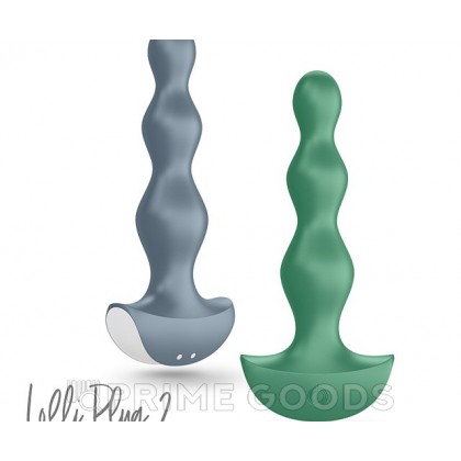 Виброплаг Satisfyer Lolli-Plug 2 (серый) от sex shop primegoods фото 4