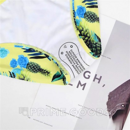 Купальник с воланами Pineapple Print Green (M) от sex shop primegoods фото 7