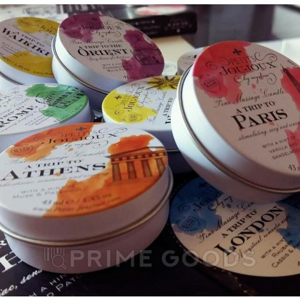 PETITS JOUJOUX Массажная свеча ROME грейпфрут и бергамот 33 гр. от sex shop primegoods фото 3