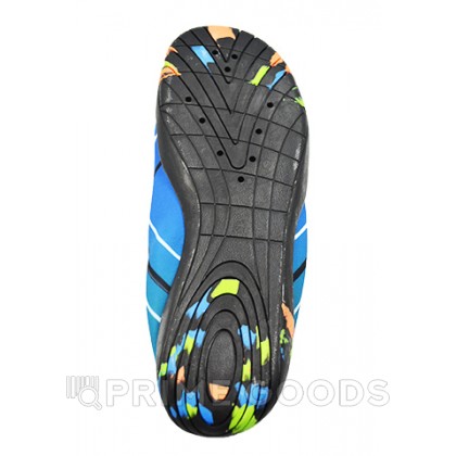 Аквашузы Black&white stripes синие (46) от sex shop primegoods фото 3