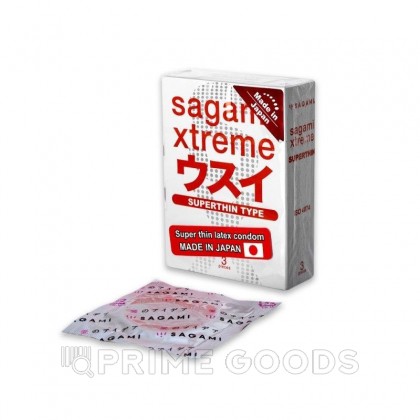 Презервативы SAGAMI Xtreme 0.04 мм. ультратонкие 3 шт. от sex shop primegoods фото 2