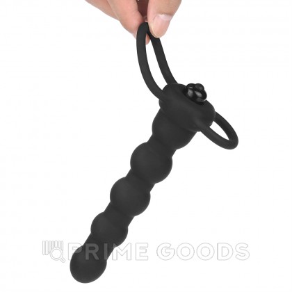 Вибрострапон для двойного проникновения Double Fantasy Prober от sex shop primegoods фото 4