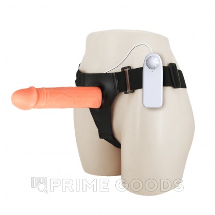 Фалопротез-страпон с вибрацией от sex shop primegoods фото 3