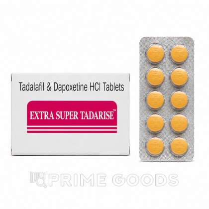 Мужской препарат Super Tadarise (Tadalafil & Dapoxetine) 10 таб. от sex shop primegoods