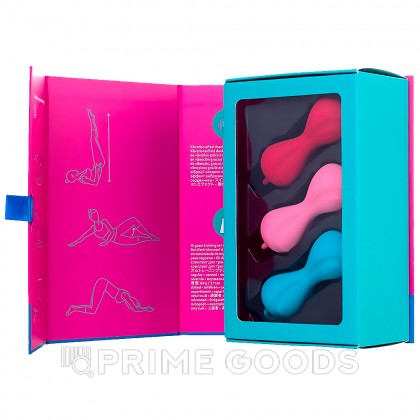 Вагинальные шарики Satisfyer Power Balls (набор 3 шт) от sex shop primegoods фото 4