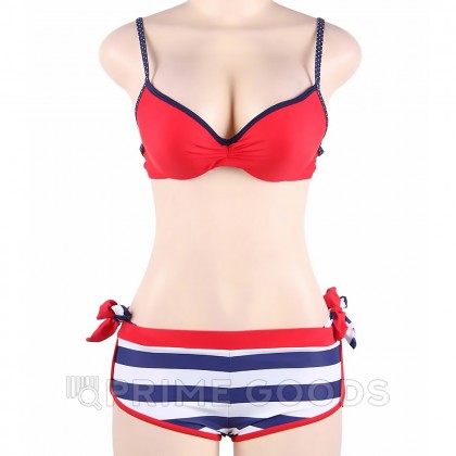Купальник тройка Red Stripe (S) от sex shop primegoods фото 6