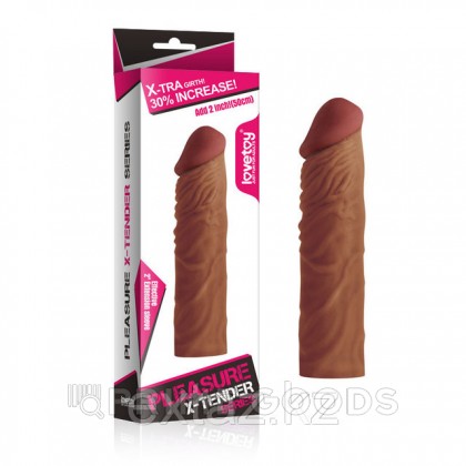 Насадка на пенис Pleasure X-TENDER (18,5*3,9) от sex shop primegoods