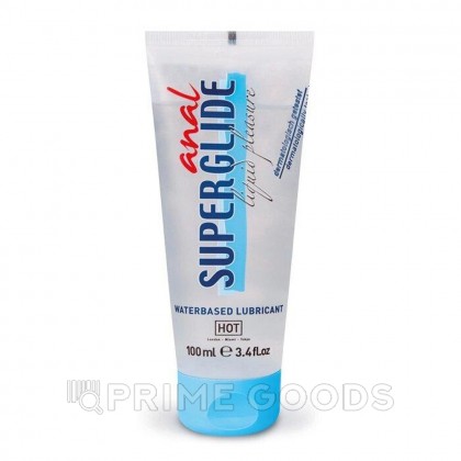 Лубрикант на водной основе anal SUPERGLIDE HOT 100 мл. от sex shop primegoods