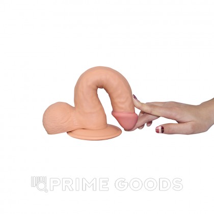 Фаллоимитатор Lovetoy Ultra Soft Dude (20×4,5 см) от sex shop primegoods фото 2