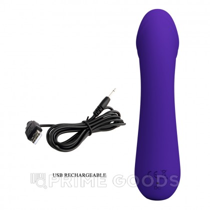 Вибратор Cetus Super Soft (15 см) фиолетовый от sex shop primegoods фото 10