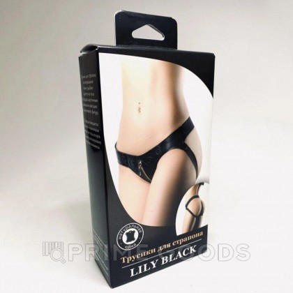 Трусики для страпона Lily Black (PS) от sex shop primegoods фото 5